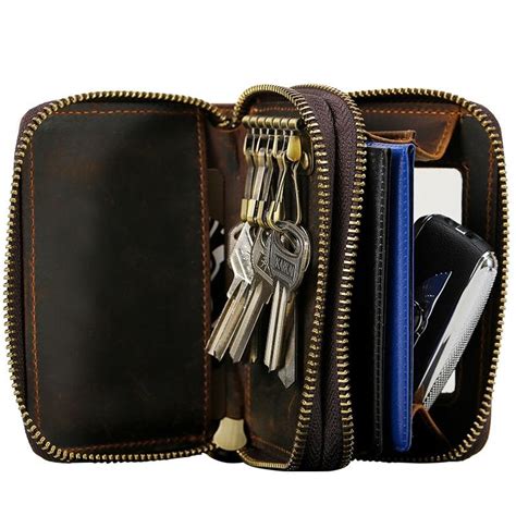 Men's wallets, cardholders, and key holders